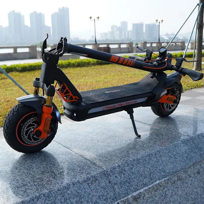 CUNFON RZ1000 Adult Electric Scooter 1200W*2 Motor 48V24AH Battery City EScooter 10.5 Inch Tire E-Scooter.