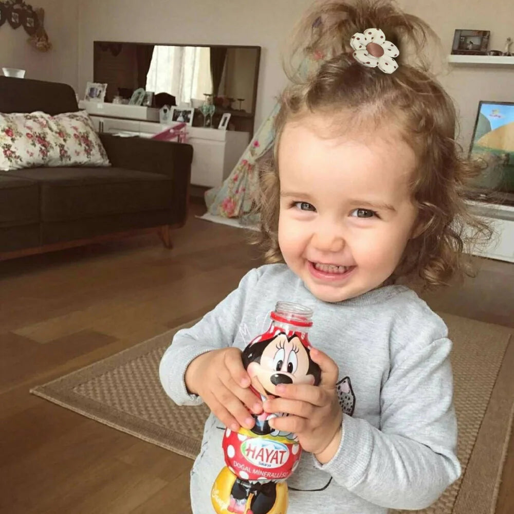 10Pcs/Lot, Elastic Hair Bow Clips for Children, Children's Headwear Hair Accessories for girls, Cute Hair ties, Lovely Hair Rope.