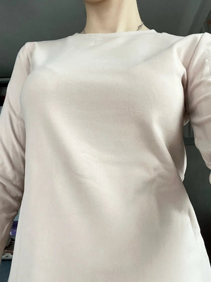 Winter Frauen Pullover T Shirt Frauen Oversize T-Shirt Frau Kleidung Weibliche T Tops Pullover Langarm Rohr Gestrickte T-shirt Top