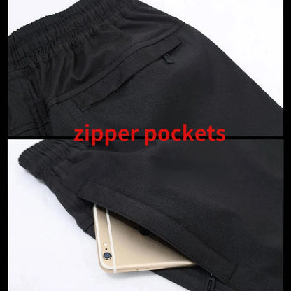 Men's Pants Sweatpant Quick Dry Breathable Pants Spring Sports Trouser Elastic Waist Straight Wide Joggers Running Tracksuit Men.