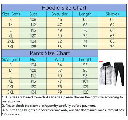 Hot Sales Men's Tracksuit Jogging Zip Up Hoodies Daily Quality Sweatshirts Men Long Sleeve Sports Coat Casual Sweatpants Fashion.