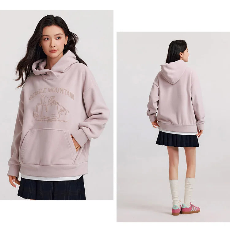Semir Sweater Women Mid-Length Patterned 2024 New Oversize Warm Versatile Soft Winter Clothing.