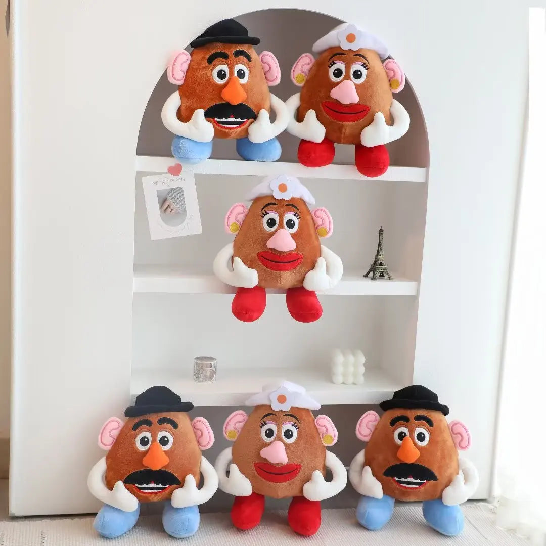 Cute Mr And Mrs Potato Head Plush Toy Lovely Stuffed Toy Story Anime Plushies Sleeping Doll Pillow Blanket Nap Xmas Gifts Girl.