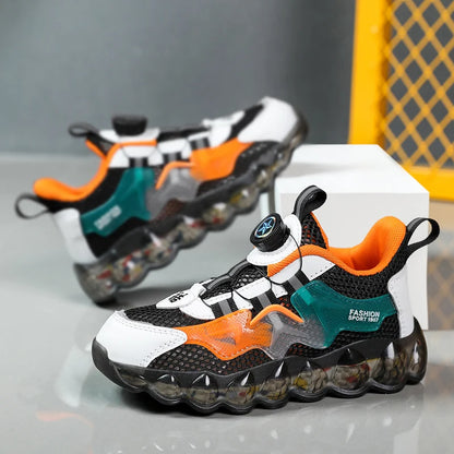 Luxury Boys Sneakers Children Casual Shoes 2023 Fashion Kids Sneakers Athletic Sports Tennis Shoes for Boys 7 To 12 Years.