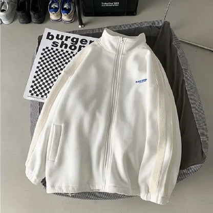 Casual Sporty Men's Hoodie Pants Set Hong Kong Style Long Sleeve Autumn Winter Loose Trendy Student Wear AE Origin China.