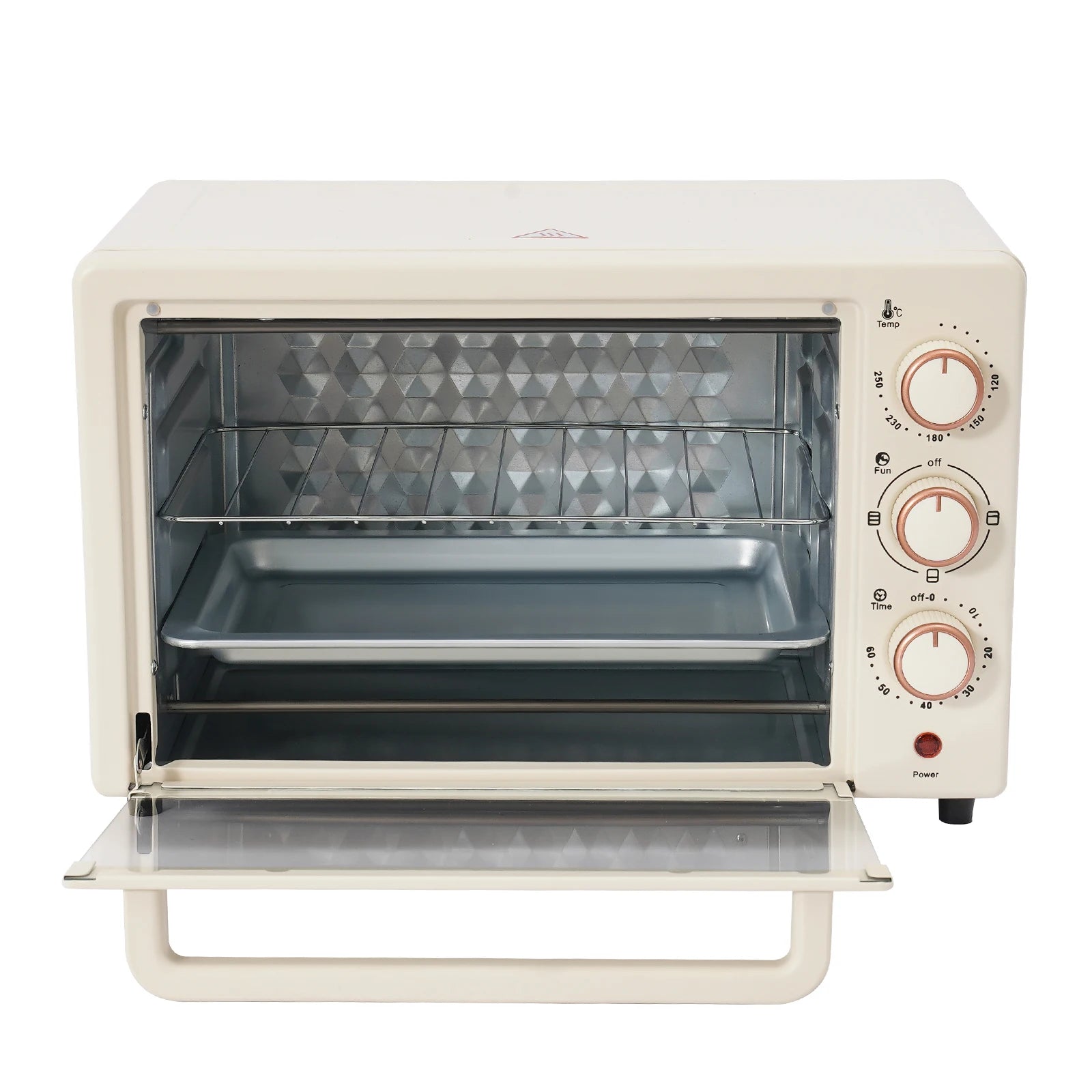 Electric Oven Mini Oven With Adjustable Temperature And 60-Minute Timer 22L Electric Oven.
