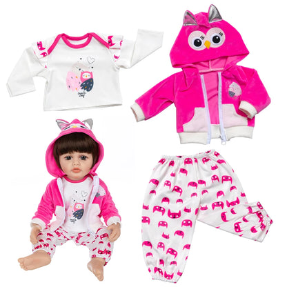 New Doll Clothes For 20-22Inch Baby Doll 50-55cm Reborn Babies Doll Clothes