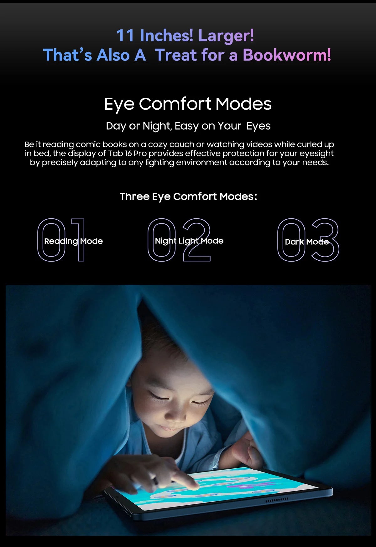 Blackview Android 14 Tab 16 Pro 11 Inch Touch Tablet 2K Screen 24GB +256GB 4G LTE+5G WiFi Gaming Tablets with Protective Shell.