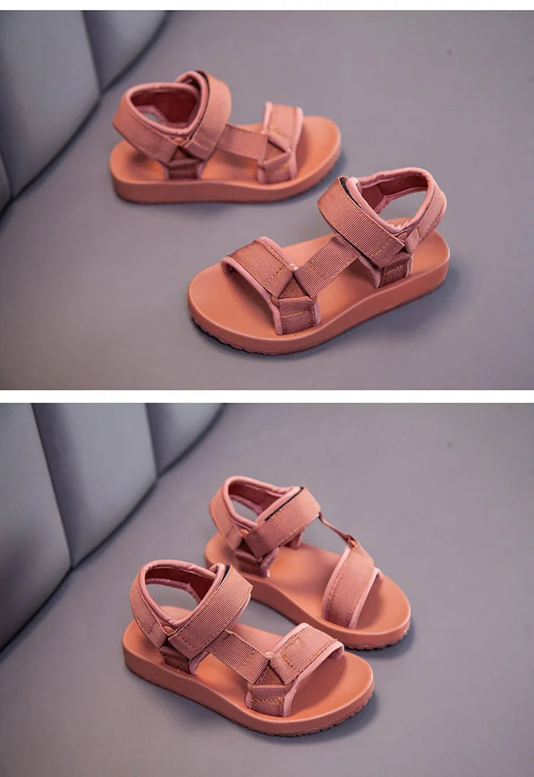 2021 Summer Boys Sandals Casual Children Kids Shoes Rubber School  Breathable Open ToeBoy Beach Sandal.