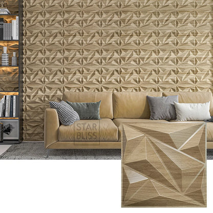 12pcs 30x30cm 3D Wall Panel Shining Gold 3D Wall Sticker Champagne gold color Wedding party background wall art Wood grain paper