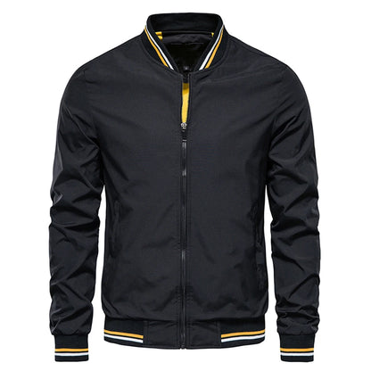 Spring Summer Bomber Jacket Men Black Casual Slim Fit Baseball Mens Jackets New Autumn Fashion High Quality Jackets for Men.