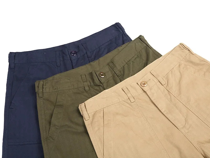 OKONKWO American Style Vintage Military Pants OG-107 Work Casual Pants People's Pattern Trousers Ame Kwo