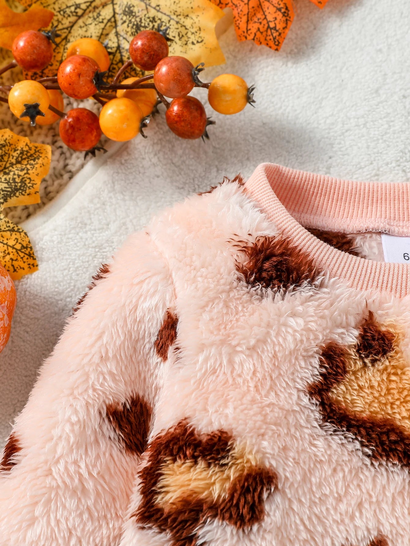 2024 neue Stil 6M-3Y Baby Unisex 2 stück Säuglings/Kleinkind Winter Niedlichen Kleinen Bären Plüsch Pullover Hosen Casual set.