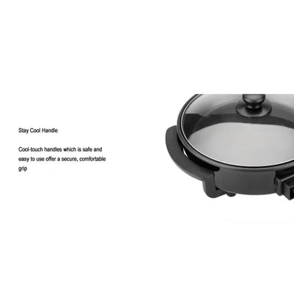 Multifunktionale, hochwertige, heiß verkaufte 1500 W elektrische tiefe Pizzapfanne