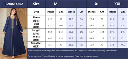 Elegant V-Neck Beading Embroidery Abaya For Muslim Woman 2025 Casual Loose Moroccan Saudi Dubai Kuwait Morocco Stylish Kebaya.