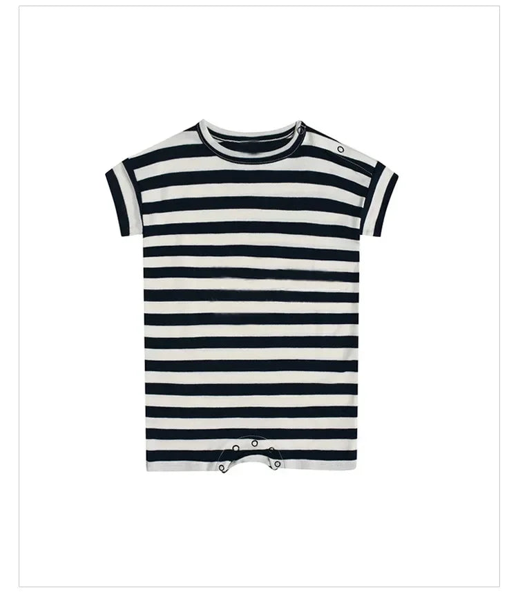 0-24M Neugeborenen Kind Baby Jungen Mädchen Kleidung Drucken Baumwolle Strampler Nette Süße Einteilige Overall Sommer Neue geboren Outfit.