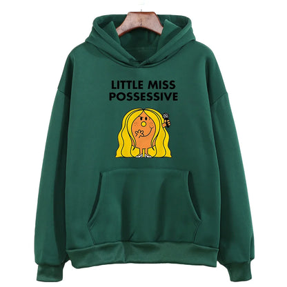 Tate McRae Little Miss™ Possessive Hoodies Tate Mcrae World Tour Hoody Merch Fan Gift Unisex Pullover Tops Streetwear Unisex Top.
