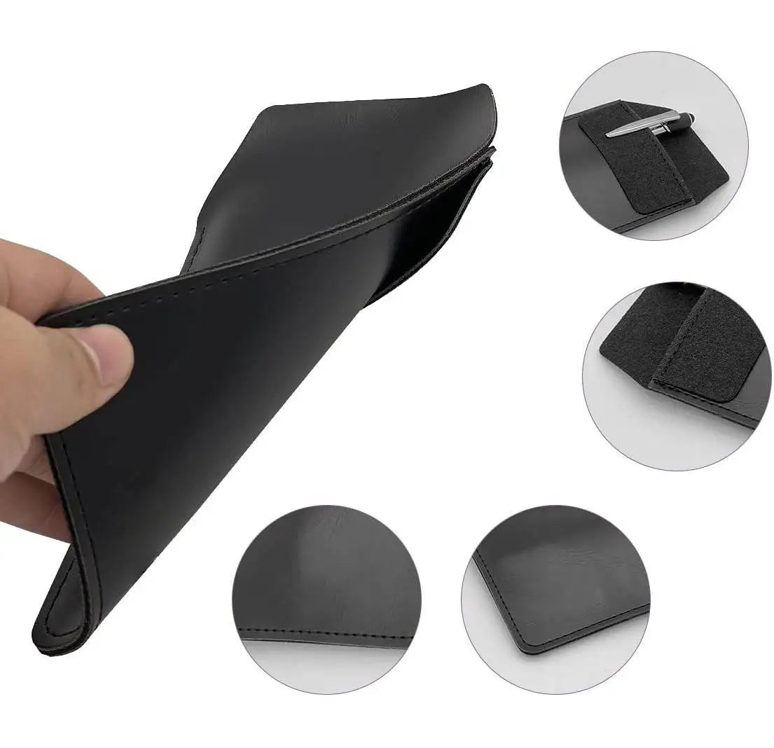 Leder Stift halter Stifte Taschen schutz Stift halter Organizer Beutel Stift hülle für Hemd Labor kittel Hose Zeiger Bleistift Notizen Karte.