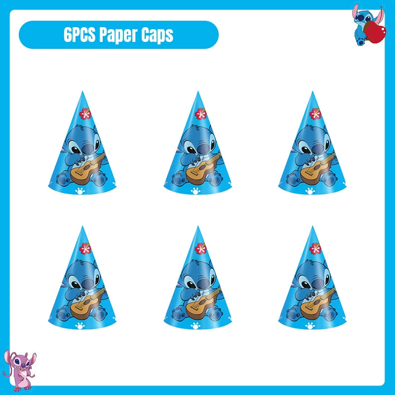 Disney Lilo und Stitch Geburtstag Party Dekoration Geschirr Tasse Teller Tischdecke Luftballons Thema Party liefert Banner Hintergrund