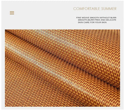 WASART Summer bamboo rattan mattress adult baby cool sleeping mat kit 90/150 single double bed foldable sheet bed protection pad.