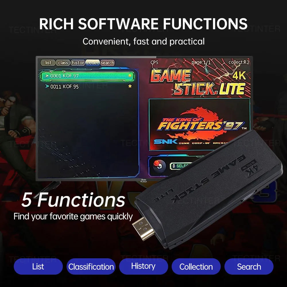 M8 4K Video Game Console Built-in 20000 Games Wireless Controller Gamepad Retro Handheld Game Player For PS1 Dropshipping.