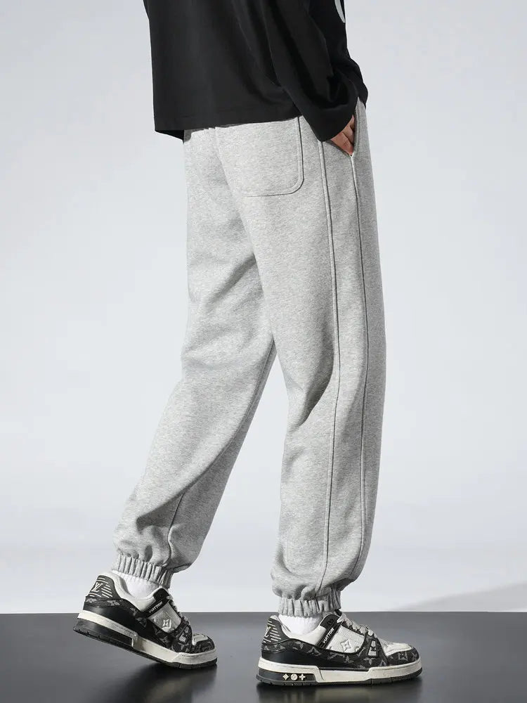 Winter Warm Jogger Pants Men/Women Unisex Style Home Basic Sweatpants Fleece Lined Thermal Sport Pants.