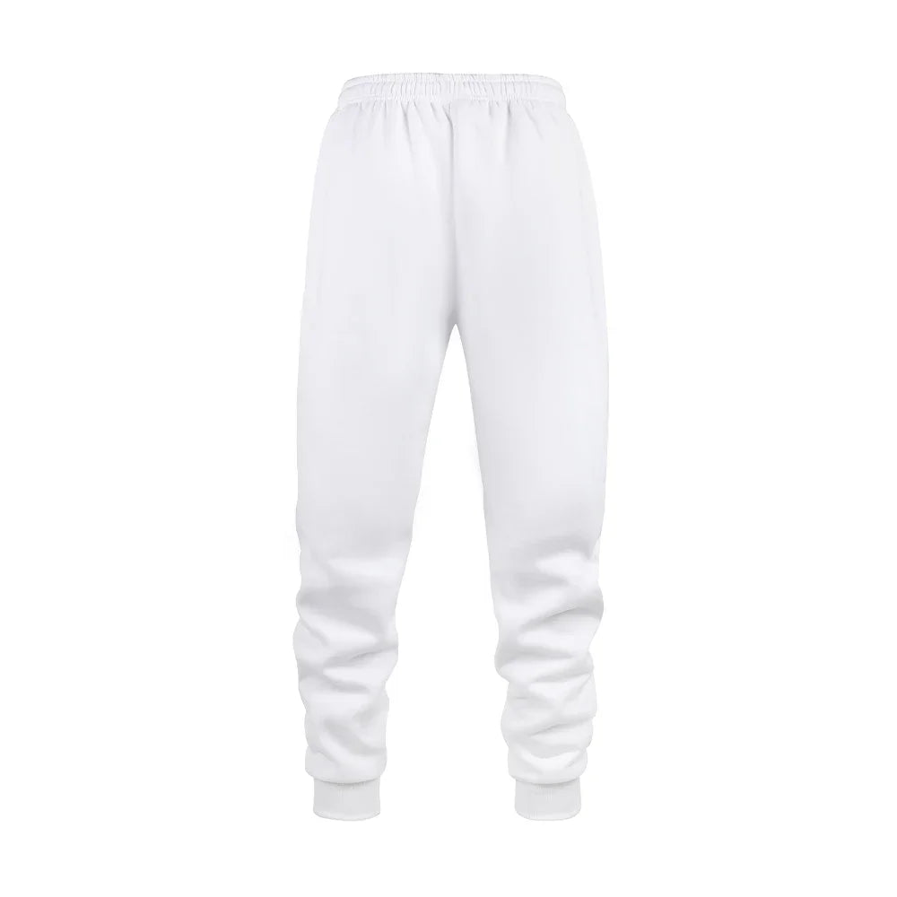 For Men Autumn and Winter Casual Jogging Pants Fleece Sweatpants for Soft and Comfortable Workout.