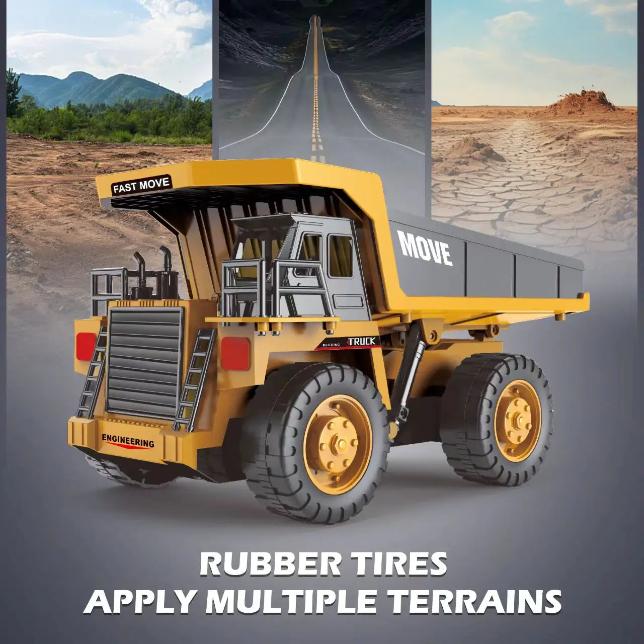 ZWN 1/16 1/20 Remote Control Excavator Dump Truck RC Model Car Toy Professional Alloy Simulation Construction Vehicle for Kids.