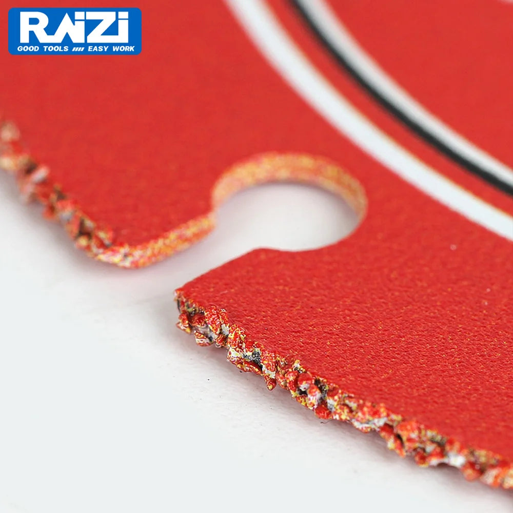 Raizi 75 mm vakuumgelötete Holzscheibe zum Schneiden für Elektrowerkzeuge, Holzsägeblatt, 75 mm Holzschneiden, DIY-Werkzeug, Mini-Schleifer, Handscheibe