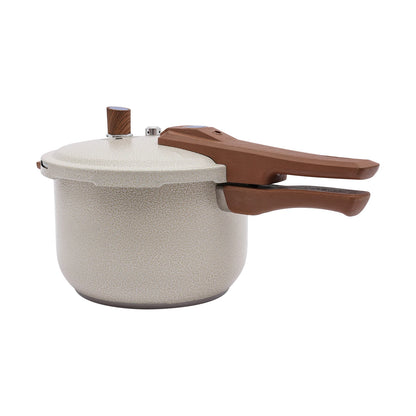 7L 24cm 80kPa Stainless Steel Pressure Cooker Beige Pressure Cooker For Cooking Kitchen Pot For Homes Fast Restaurants Hotels