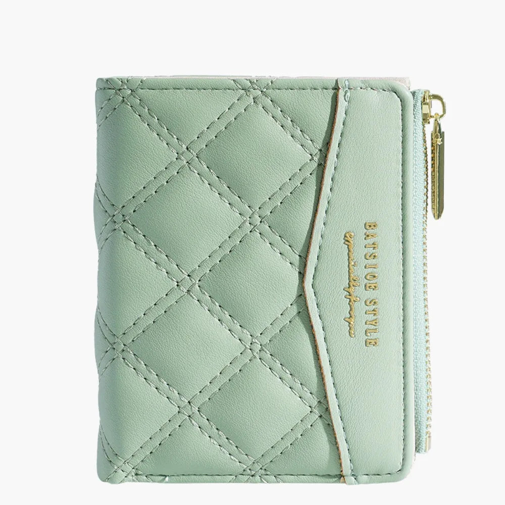 New Embroidered Wallet for Women Ladies Coin Purses PU Leather Zipper Credit Card Holder Clutch Money Bag Pocket.