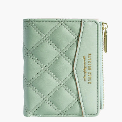 New Embroidered Wallet for Women Ladies Coin Purses PU Leather Zipper Credit Card Holder Clutch Money Bag Pocket.