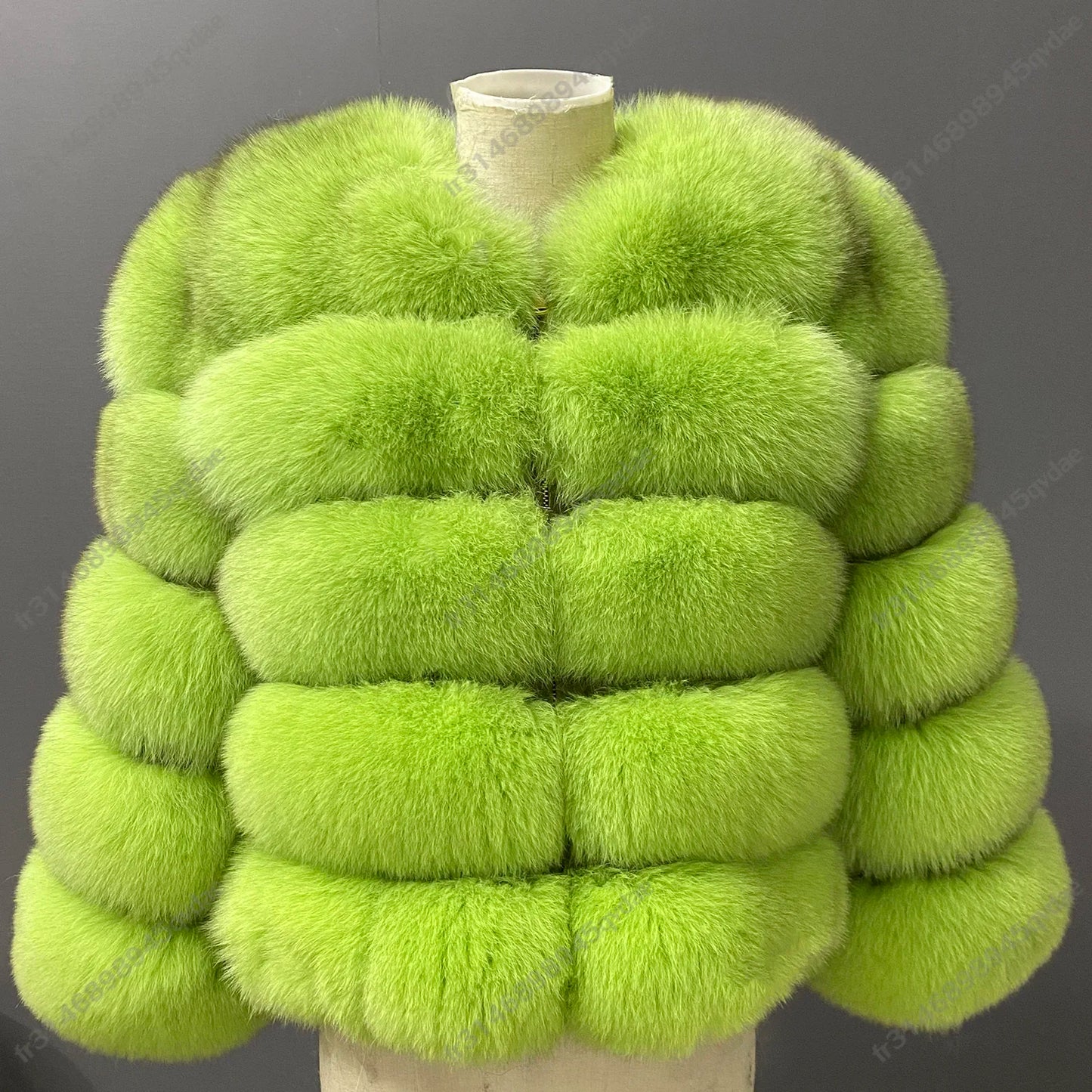 Damen Pelzmantel Damen Fuchspelzmantel Natürlicher Fuchsmantel Damen Werbeartikel Original echte europäische und amerikanische Modelle.