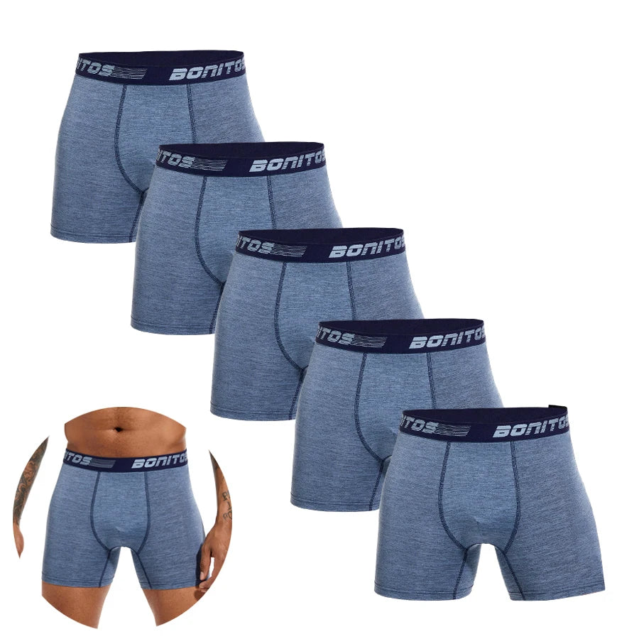 5 stücke Pack 2025 Männer Höschen Polyester Unterwäsche Männliche Marke Boxer Und Unterhose Für Homme Lot Luxus Set Sexy Shorts geschenk Slip