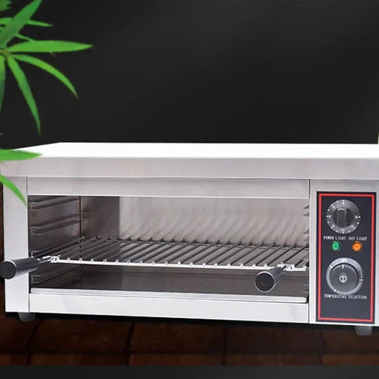 Household 220v Electric Heating Surface Stove Commercial Hanging Drying Oven With Timer Electric Oven New Multi-function Grille.