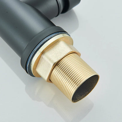 Spring Pull Down Kitchen Faucets Stream Spray Head Hot Cold Water Tap Stainless steel Rotation Kitchen Mixer Tap Crane