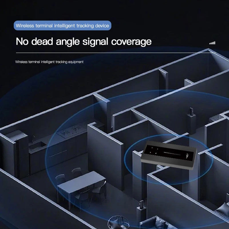 KuWFi Mobile Wifi Router 10000mAh Portable Lte Router CAT4 Outdoor Travel Pocket Wifi Hotspot with RJ45 TS9 Antenna Port WPS.