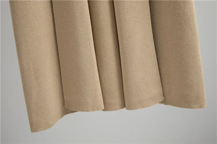 Women Knitted Sweater Muslim 3 Piece Set Long Cardigan Coat Skirt Vest Suit Knit Skirts Outfits Morocco Tracksuit Autumn Winter.