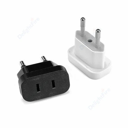 1 stücke Power Stecker Adapter UNS Zu EU Euro Europa Stecker Power Stecker Konverter Reise Adapter China CN zu EU Adapter steckdose.