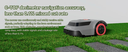 【Code:DEBS55】C-TOF Roboter-Rasenmäher Redkey MGC800 Rasenmäher-Roboter, Kabelbrucherkennung, Kletterkapazität, 45 % App-Steuerung, Mähroboter