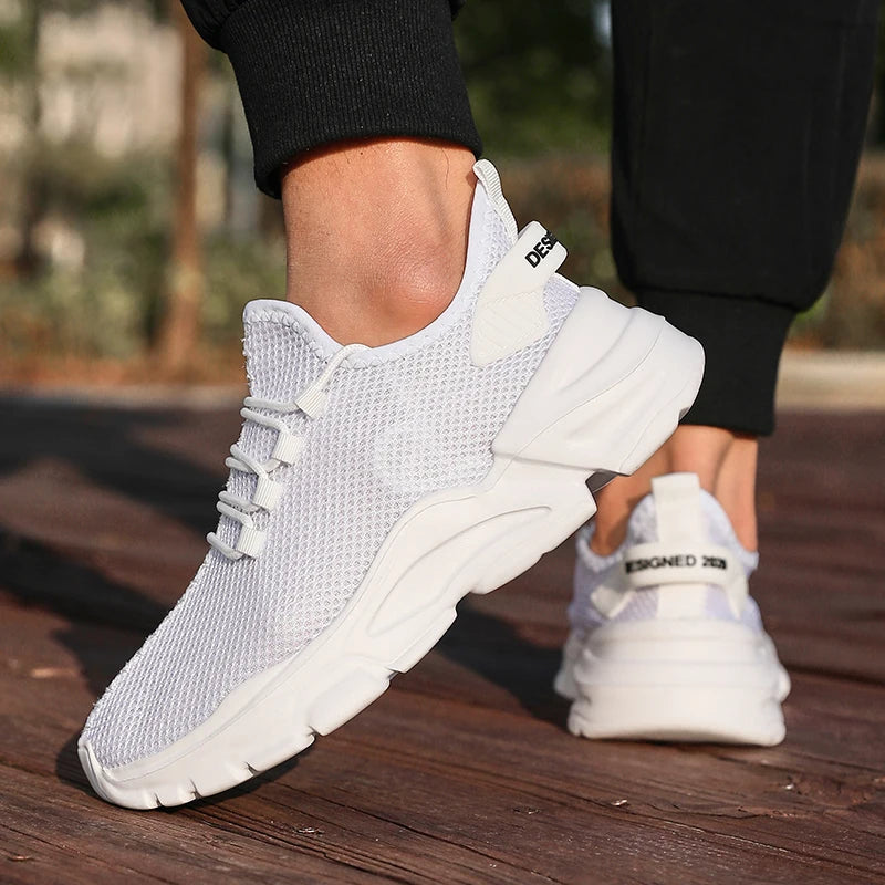 2025 männer Laufschuhe Atmungsaktive Leichte Männliche Tennis Anti-slip Outdoor herren Turnschuhe Weiche Spitze Up Sport Schuhe zu Fuß