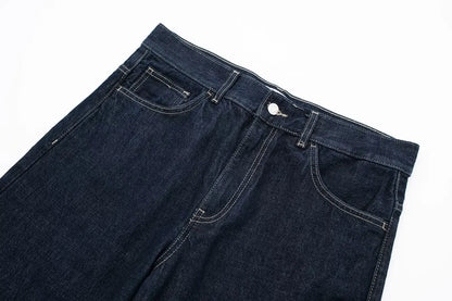 HH Women Vintage Denim Jacket Pant Sets Single Breasted Lapel Long Sleeve Coat Wide Leg Trousers Jeans High Street Outfits.