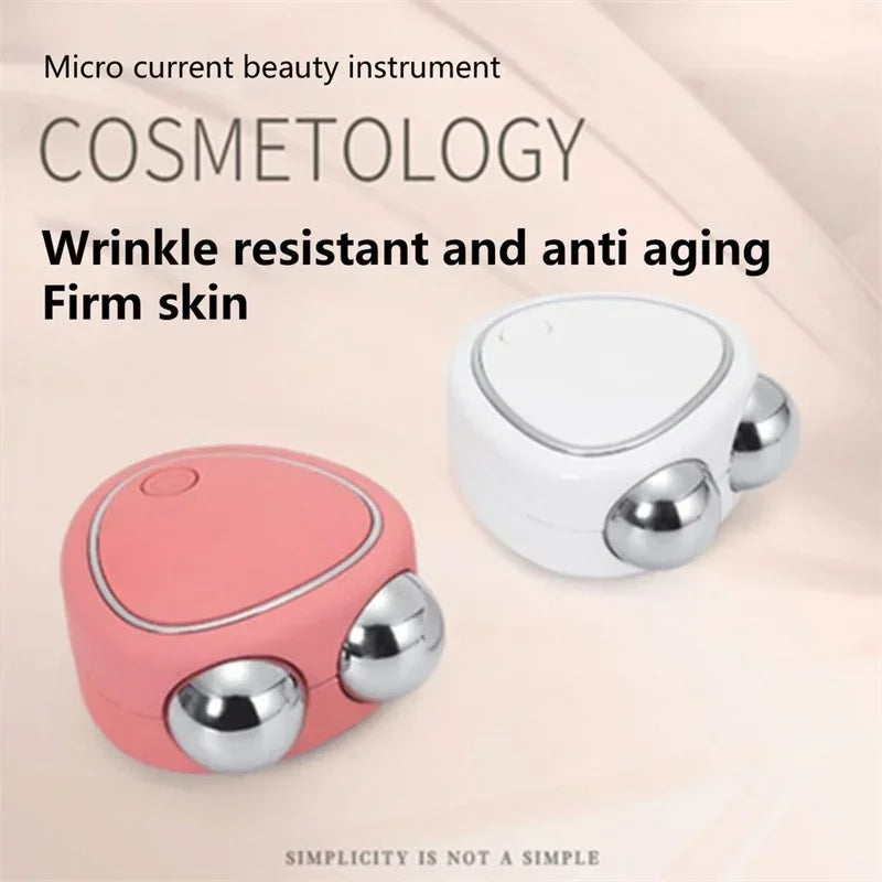 NEW Face Lifting Machine Facial Massager Microcurrent Roller Skin Tightening Rejuvenation Beauty Charging Face Anti Wrinkle.
