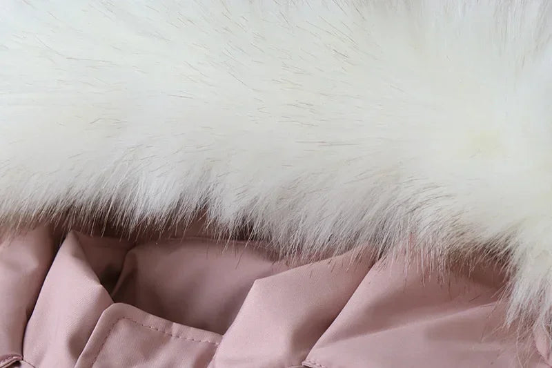 Plus Dicke Samt Bodys Kleidung Winter Baby Wasserdicht Mit Kapuze Einteiliges Mädchen Jungen Overalls Ski Anzug Infant Dicke Warme strampler.