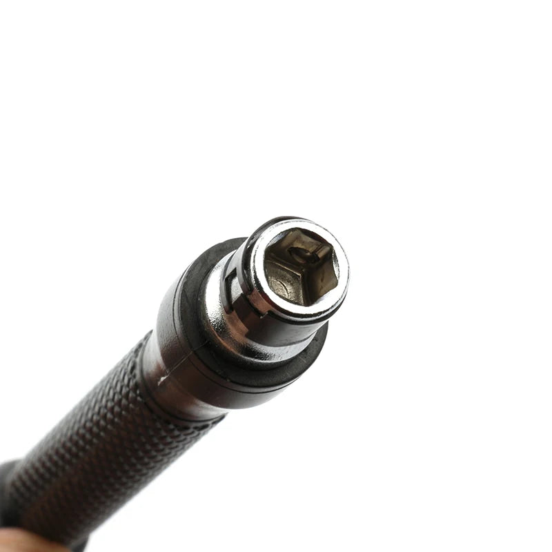 L-Typ 1/4 Sechskantschraubendreher-Bit 90 °   Schraubenschlüssel mit Doppelendgriff, schwarz, 6,35 mm