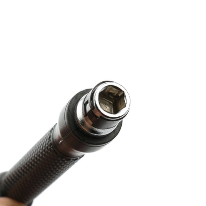 L-Typ 1/4 Sechskantschraubendreher-Bit 90 °   Schraubenschlüssel mit Doppelendgriff, schwarz, 6,35 mm