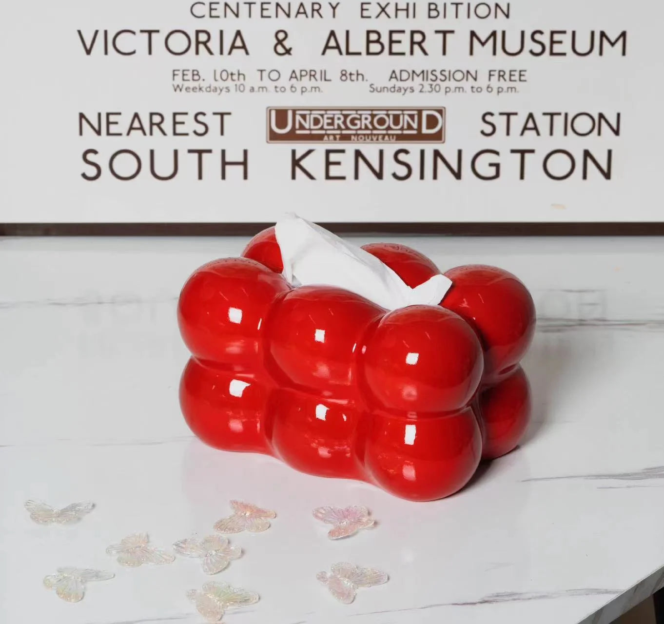 1PC Cloud Design Tissue Boxes Storage Napkin Holder Paper Case Ornament Craft Desktop Tissue Holder Kitchen Tissue Box.