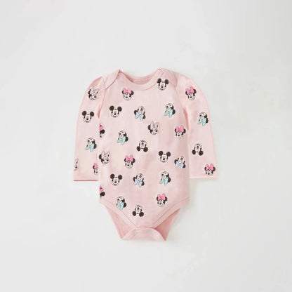 Mickey Mouse Baby Boy Stram pler Baumwolle lange Ärmel Baby Baby Boy Mädchen Overall Baby Mädchen einteilig & Body.