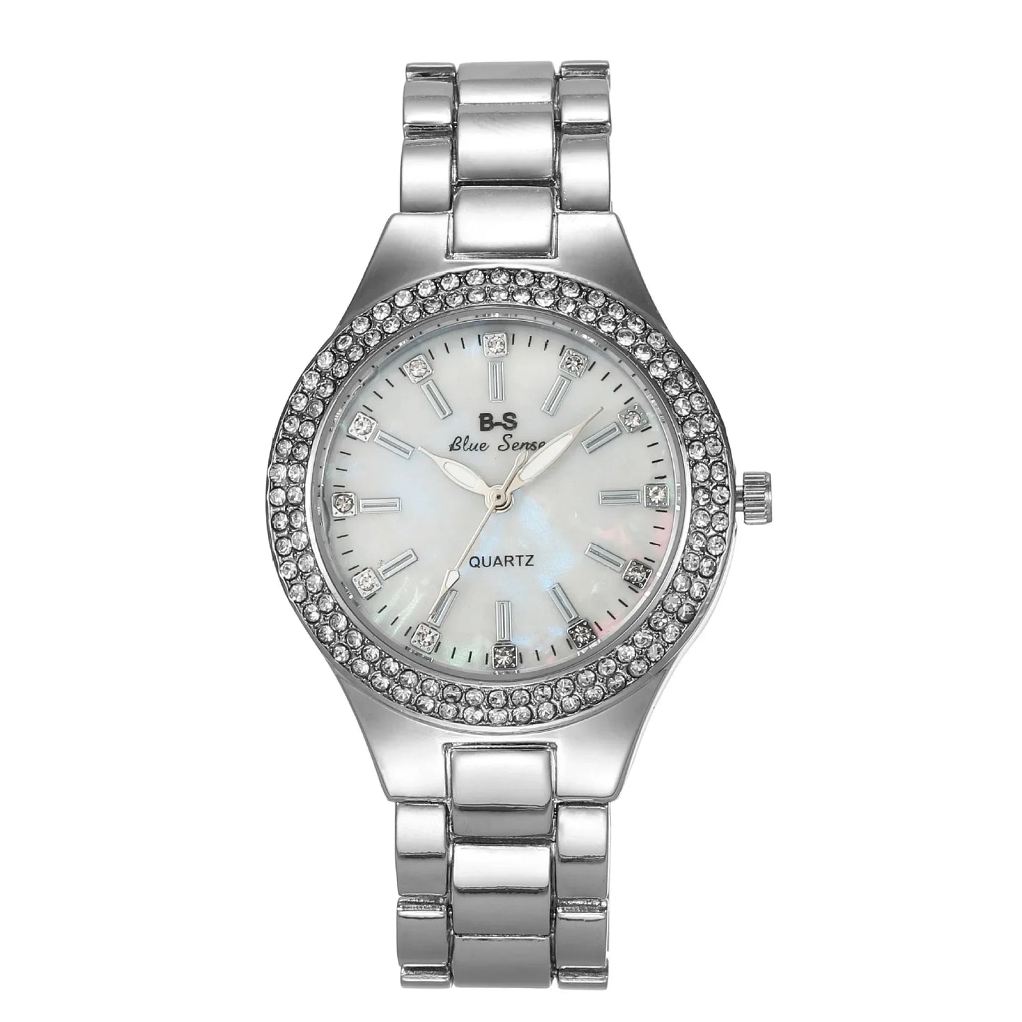 Fashion Casual Women Watch Elegant Luxury Brand Stainless Steel Strap Quartz Dress Watches For Woman Gifts