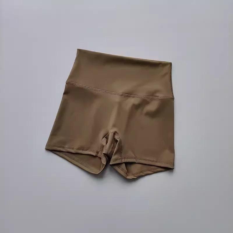 Summer Women's Yoga Shorts High Waist Sport Shorts Fitness Push-Up Tights Booty Short Pants Gym Shorts Cycling Shorts Female.